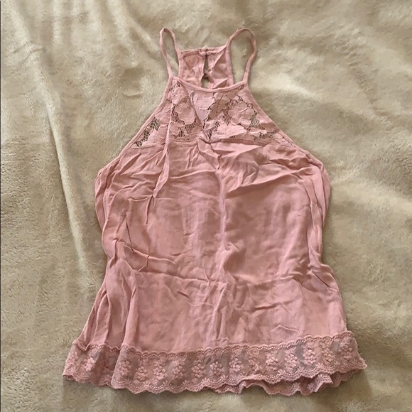 Forever 21 Tops - Forever21 Rose colored dressy top!